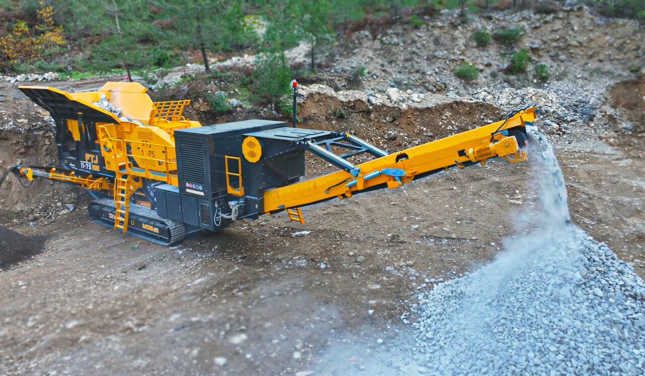 FABO Mobile crusher - Tanaman penghancur mobil: gambar 4 FABO Mobile crusher - Tanaman penghancur mobil: gambar 4