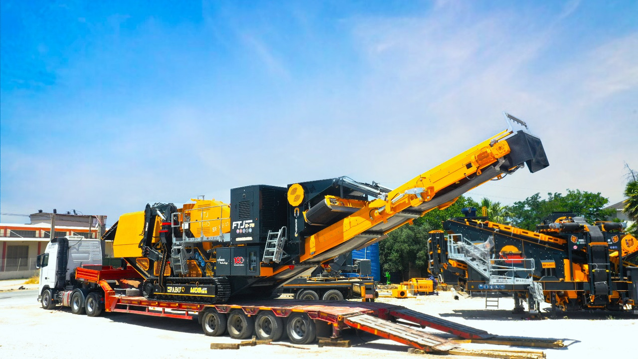 FABO Mobile crusher - Tanaman penghancur mobil: gambar 2 FABO Mobile crusher - Tanaman penghancur mobil: gambar 2