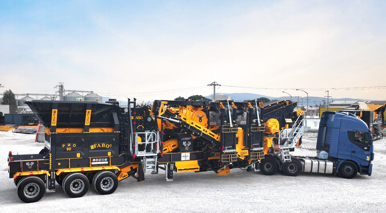 Tanaman penghancur mobil baru FABO Mobile crusher: gambar 1