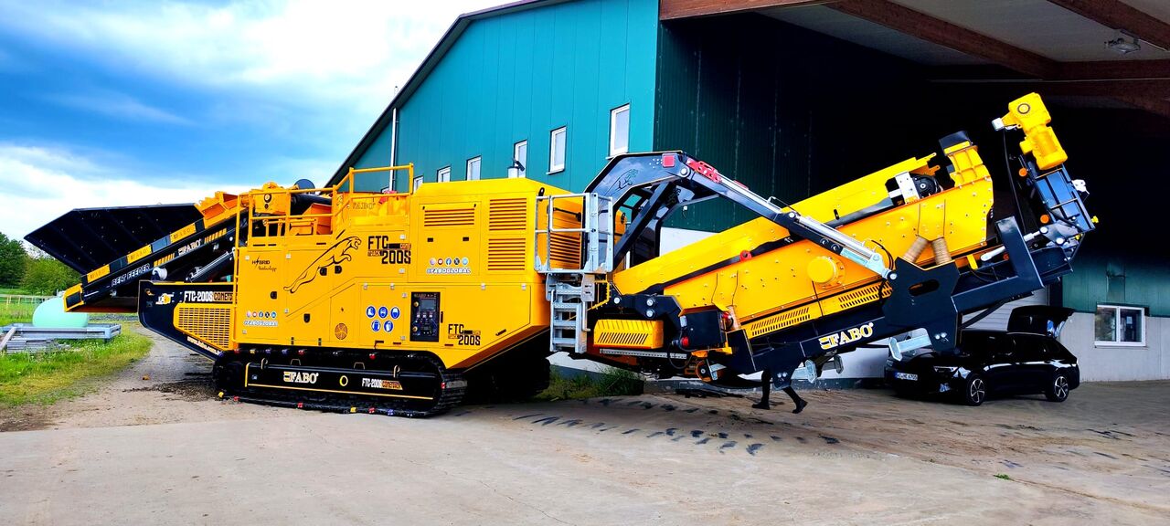 FABO Mobile crusher - Tanaman penghancur mobil: gambar 2 FABO Mobile crusher - Tanaman penghancur mobil: gambar 2