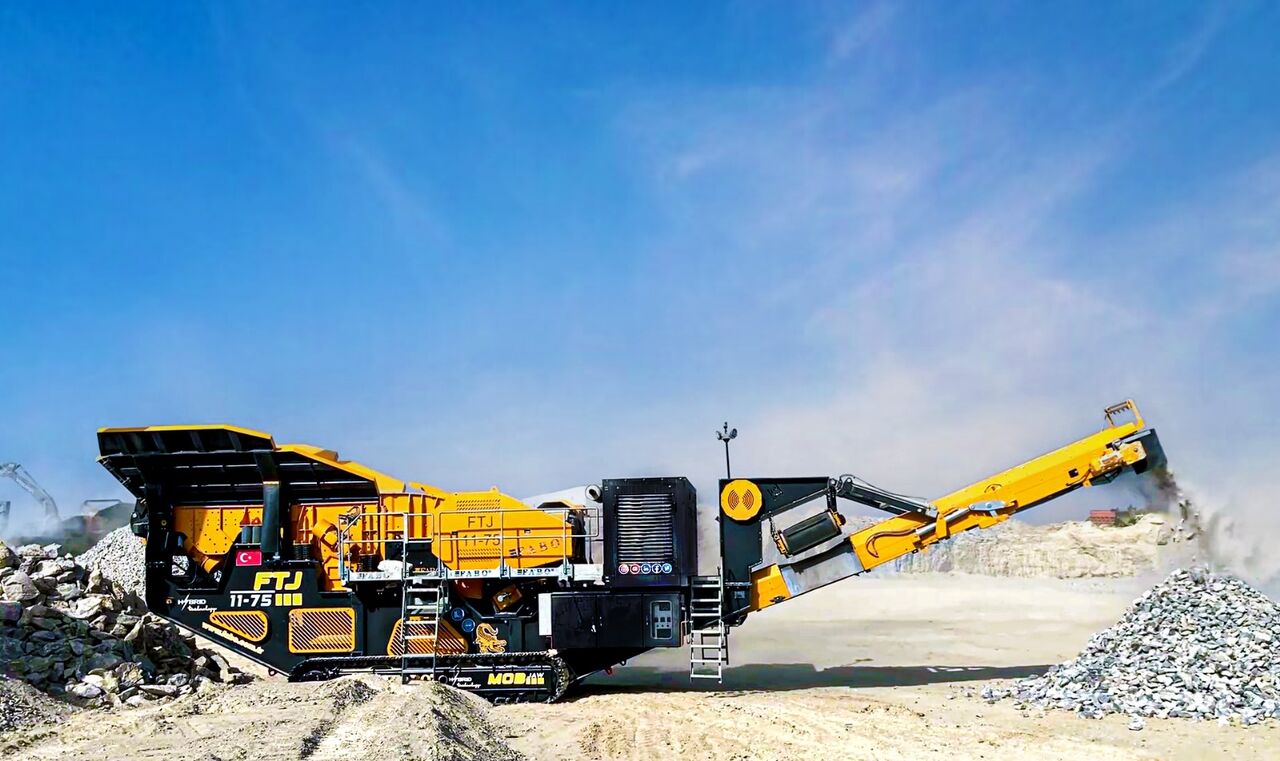 FABO Mobile crusher - Tanaman penghancur mobil: gambar 1 FABO Mobile crusher - Tanaman penghancur mobil: gambar 1