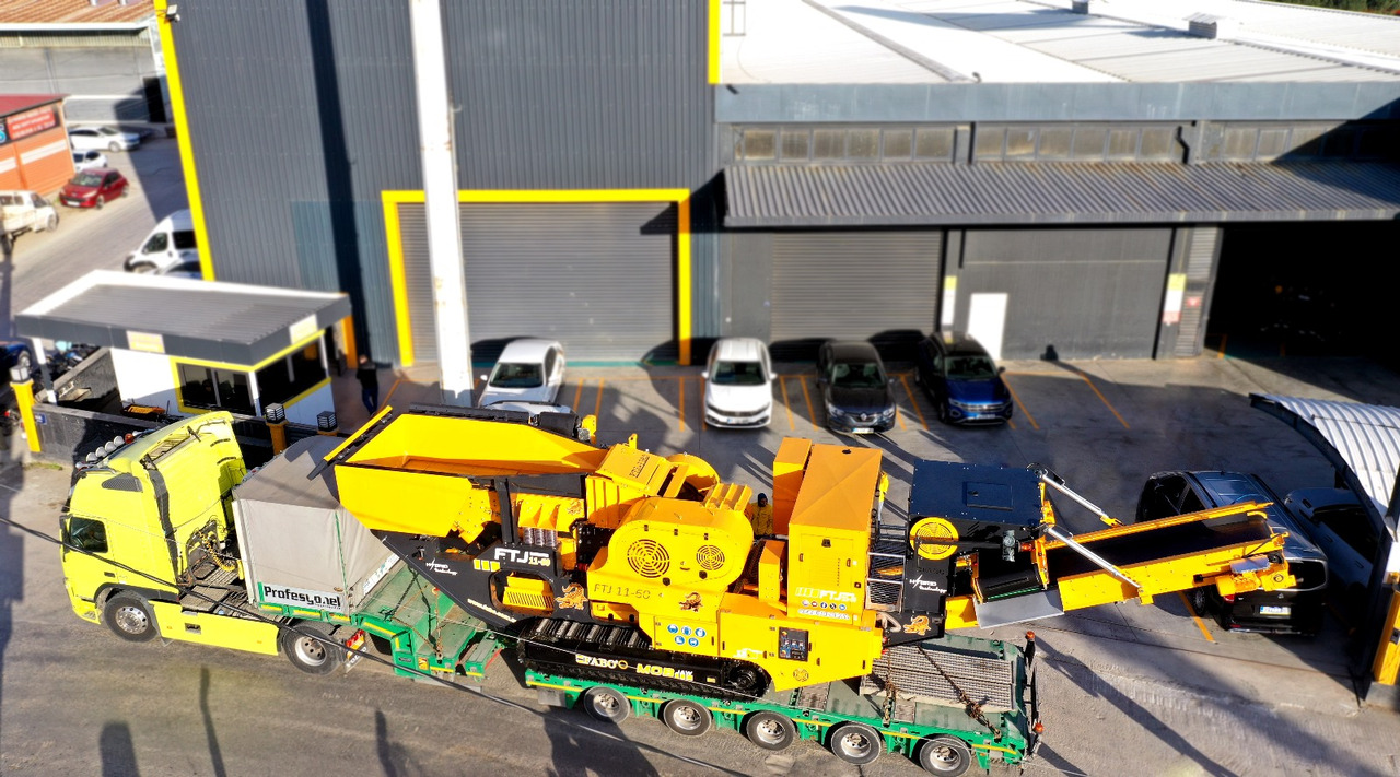 Tanaman penghancur mobil baru FABO Mobile crusher: gambar 8