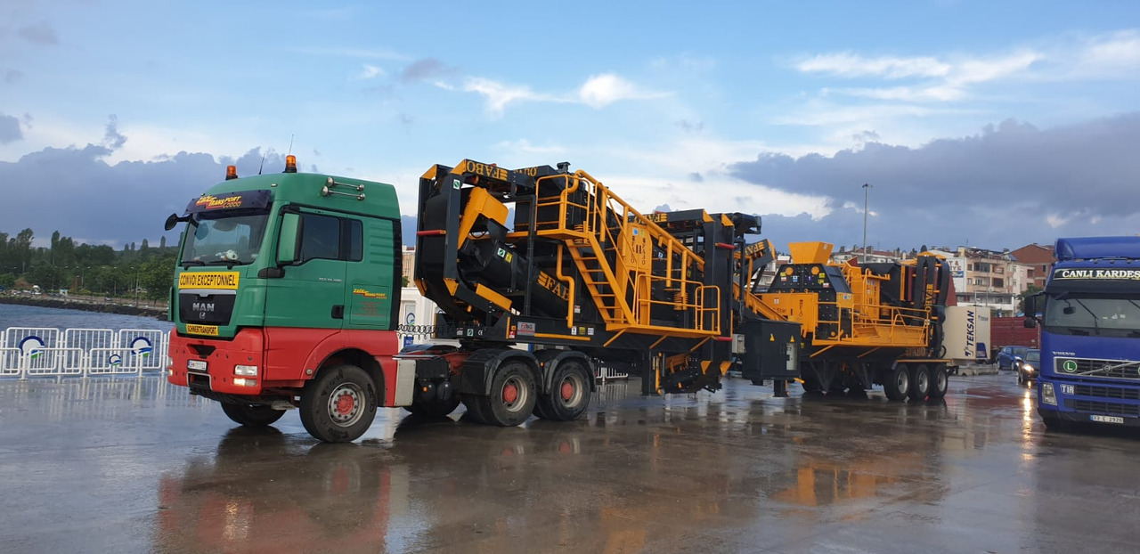 Tanaman penghancur mobil baru FABO Mobile crusher: gambar 17
