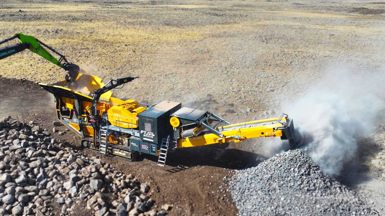 FABO Mobile crusher - Tanaman penghancur mobil: gambar 2 FABO Mobile crusher - Tanaman penghancur mobil: gambar 2