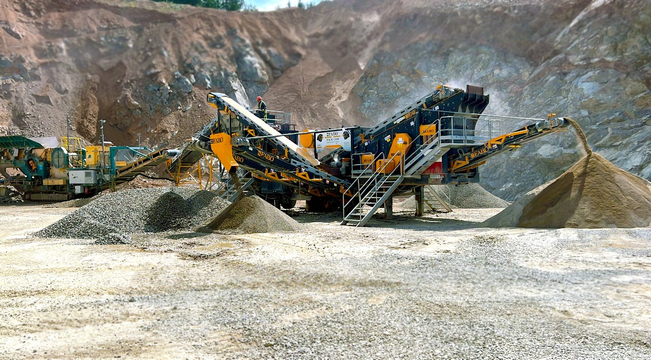 FABO Mobile crusher - Tanaman penghancur mobil: gambar 1 FABO Mobile crusher - Tanaman penghancur mobil: gambar 1