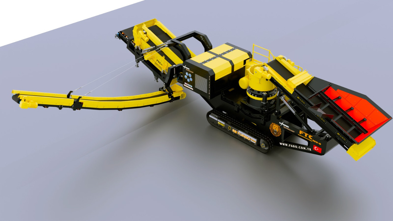 FABO Mobile crusher - Tanaman penghancur mobil: gambar 4 FABO Mobile crusher - Tanaman penghancur mobil: gambar 4
