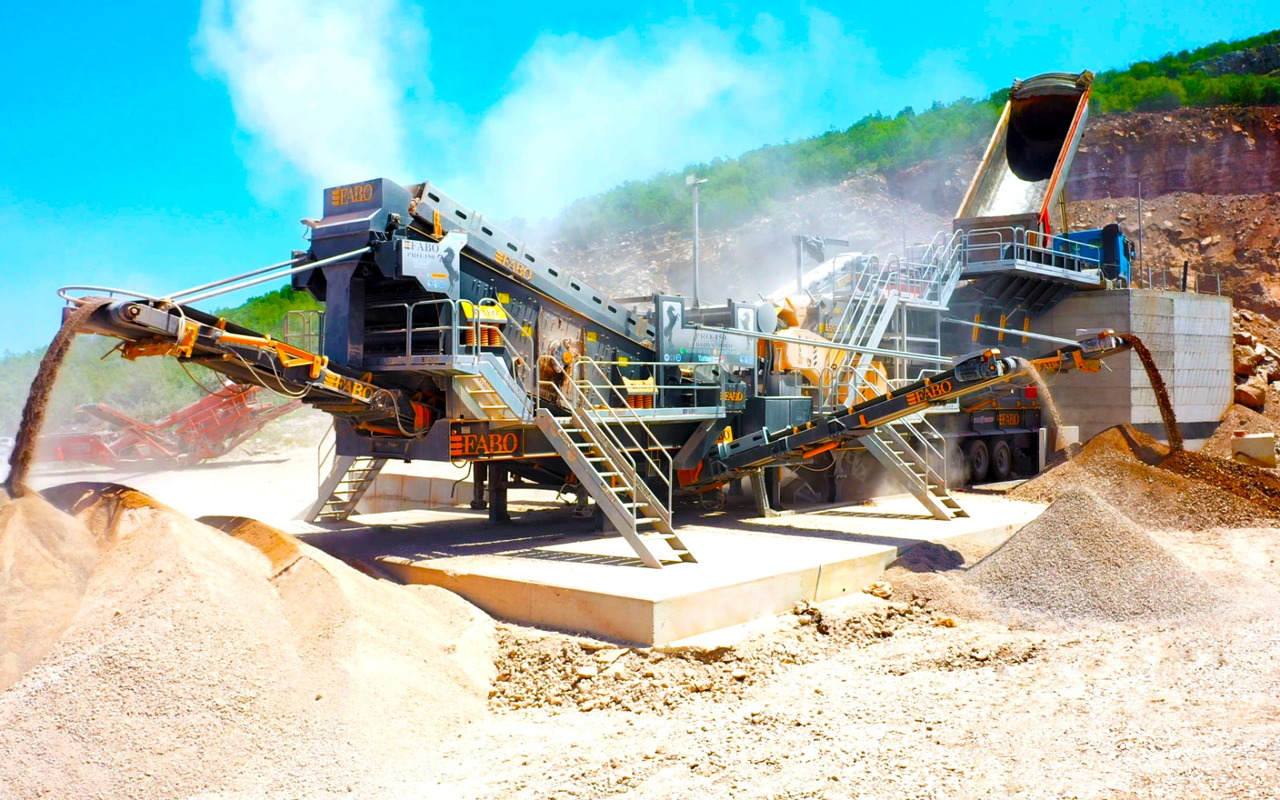 FABO Mobile crusher - Tanaman penghancur mobil: gambar 2 FABO Mobile crusher - Tanaman penghancur mobil: gambar 2