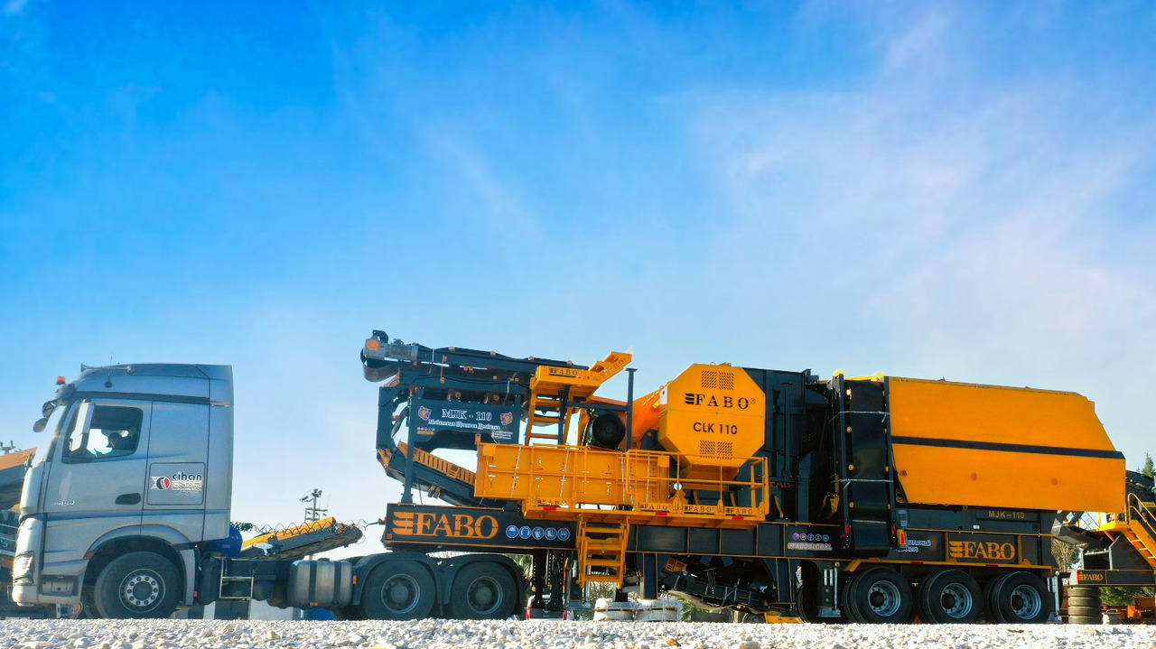 FABO Mobile crusher - Tanaman penghancur mobil: gambar 1 FABO Mobile crusher - Tanaman penghancur mobil: gambar 1