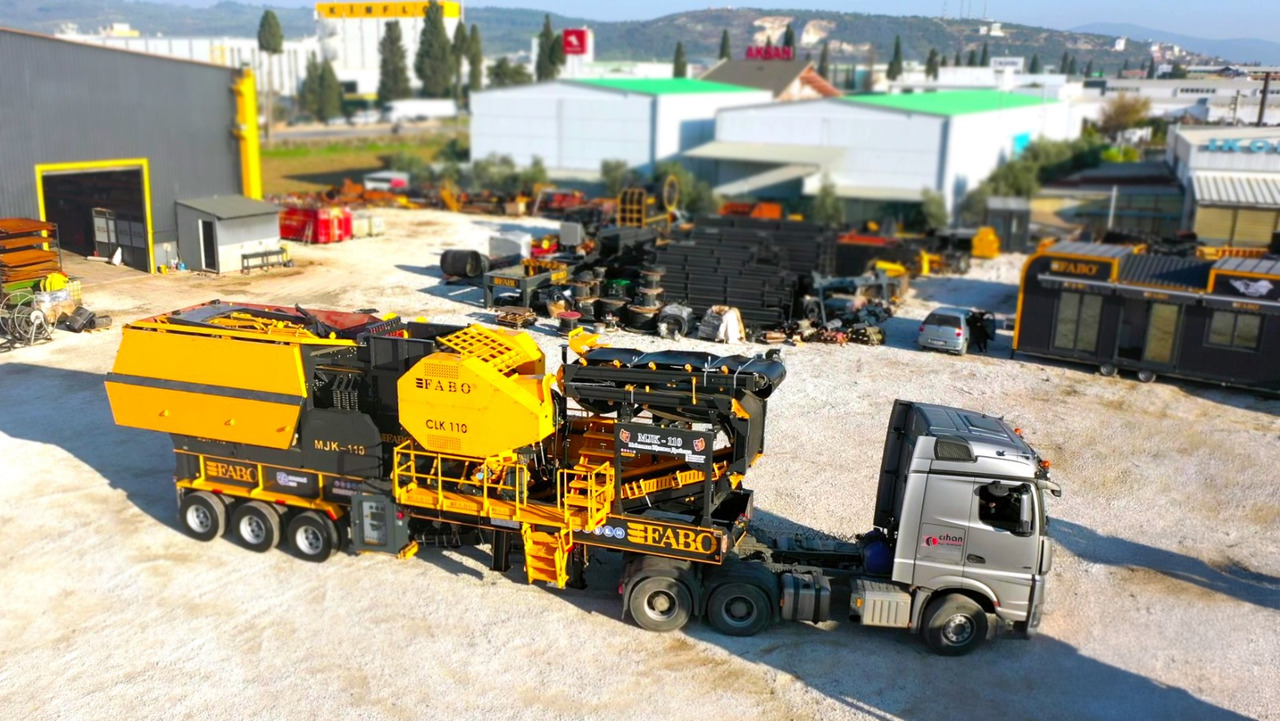 FABO Mobile crusher - Tanaman penghancur mobil: gambar 2 FABO Mobile crusher - Tanaman penghancur mobil: gambar 2