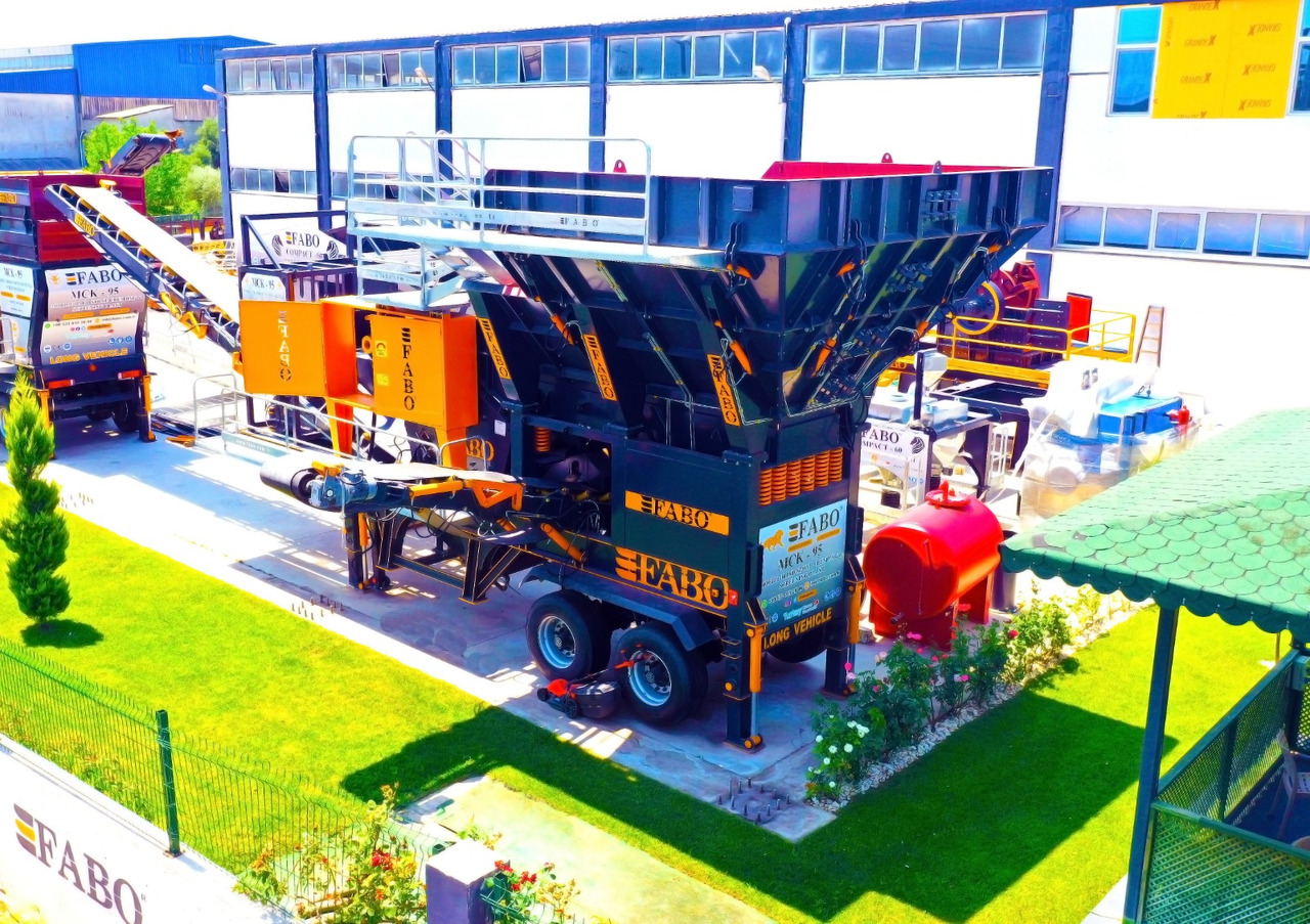 FABO Mobile crusher - Tanaman penghancur mobil: gambar 1 FABO Mobile crusher - Tanaman penghancur mobil: gambar 1