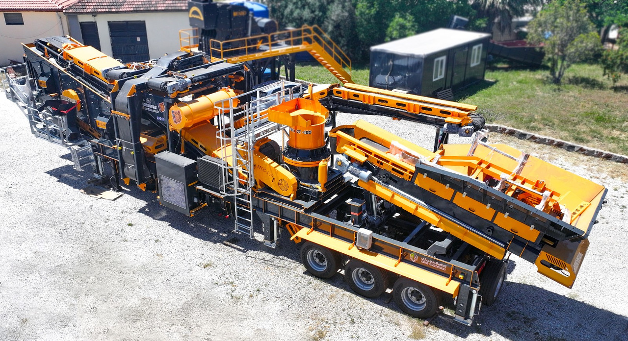 FABO Mobile crusher - Tanaman penghancur mobil: gambar 2 FABO Mobile crusher - Tanaman penghancur mobil: gambar 2