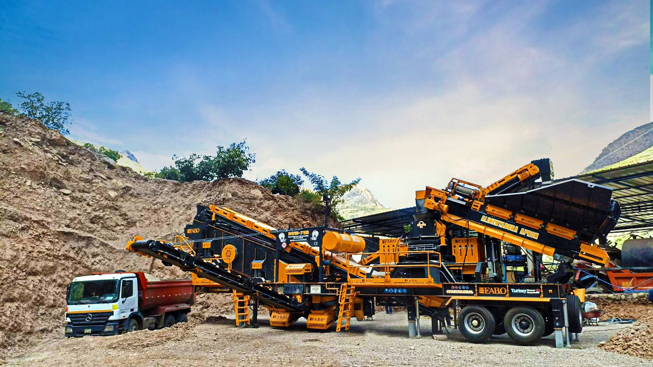FABO Mobile crusher - Tanaman penghancur mobil: gambar 2 FABO Mobile crusher - Tanaman penghancur mobil: gambar 2