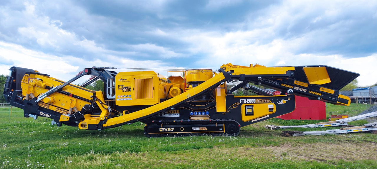 FABO Mobile crusher - Tanaman penghancur mobil: gambar 1 FABO Mobile crusher - Tanaman penghancur mobil: gambar 1
