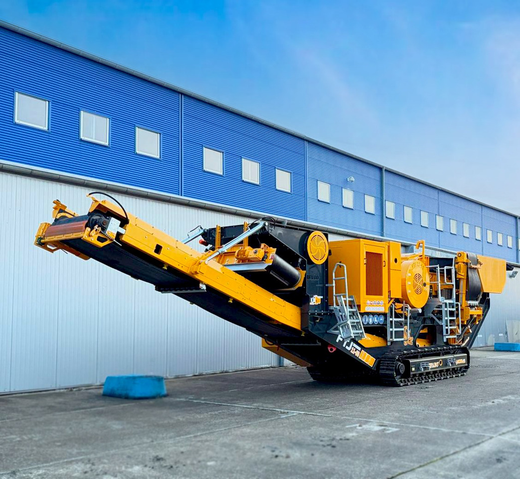 FABO Mobile crusher - Tanaman penghancur mobil: gambar 1 FABO Mobile crusher - Tanaman penghancur mobil: gambar 1