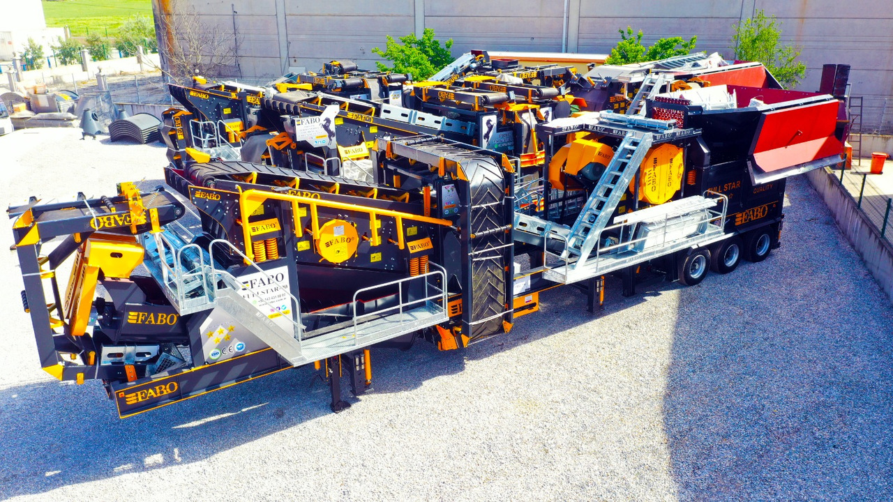 FABO Mobile crusher - Tanaman penghancur mobil: gambar 2 FABO Mobile crusher - Tanaman penghancur mobil: gambar 2