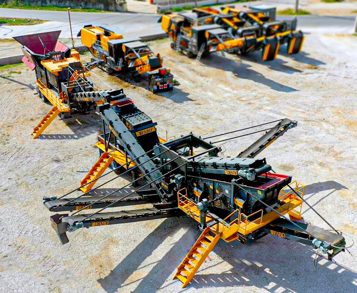 FABO Mobile crusher - Tanaman penghancur mobil: gambar 2 FABO Mobile crusher - Tanaman penghancur mobil: gambar 2