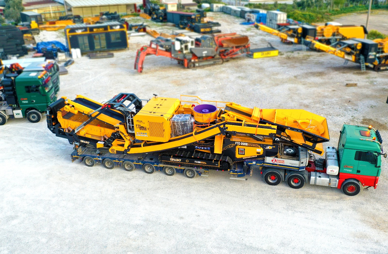 FABO Mobile crusher - Tanaman penghancur mobil: gambar 3 FABO Mobile crusher - Tanaman penghancur mobil: gambar 3