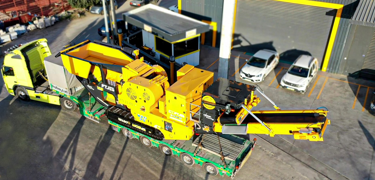 FABO Mobile crusher - Tanaman penghancur mobil: gambar 5 FABO Mobile crusher - Tanaman penghancur mobil: gambar 5