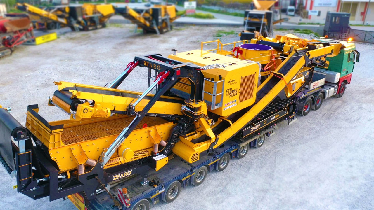FABO Mobile crusher - Tanaman penghancur mobil: gambar 4 FABO Mobile crusher - Tanaman penghancur mobil: gambar 4