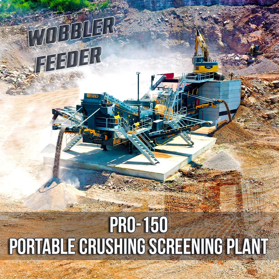 FABO Mobile crusher - Tanaman penghancur mobil: gambar 1 FABO Mobile crusher - Tanaman penghancur mobil: gambar 1