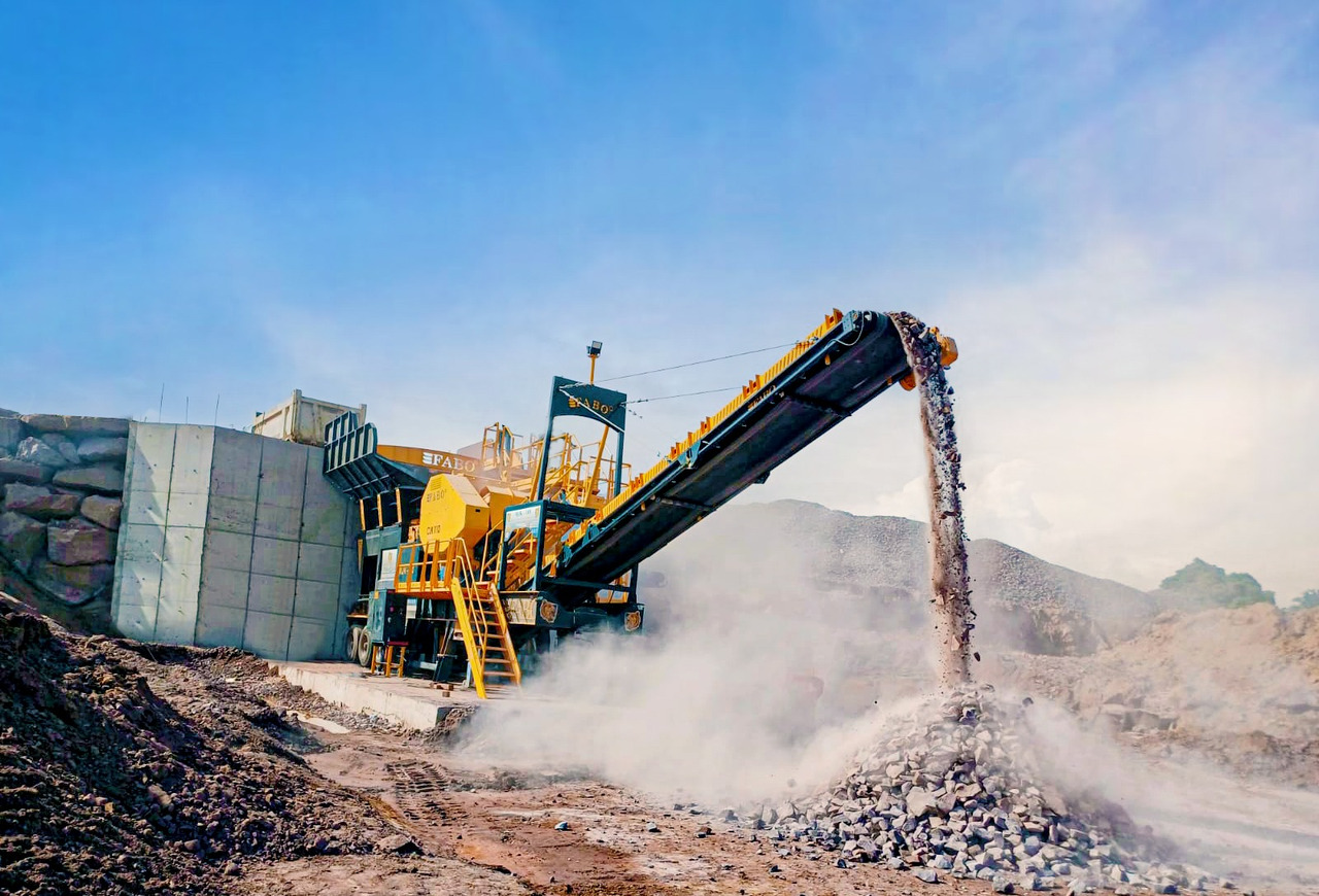 FABO Mobile crusher - Tanaman penghancur mobil: gambar 2 FABO Mobile crusher - Tanaman penghancur mobil: gambar 2