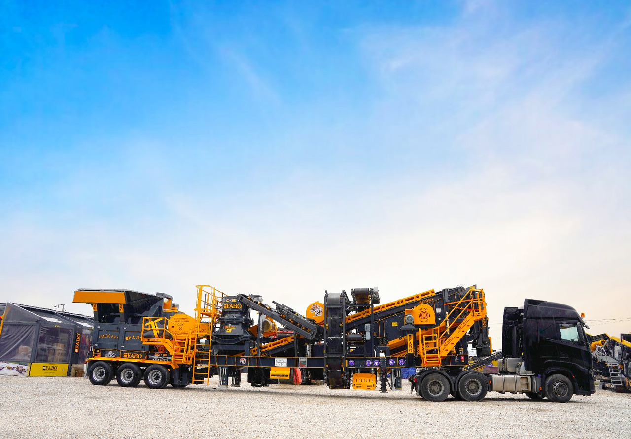 FABO Mobile crusher - Tanaman penghancur mobil: gambar 2 FABO Mobile crusher - Tanaman penghancur mobil: gambar 2