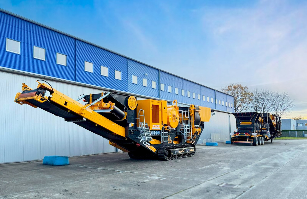 FABO Mobile crusher - Tanaman penghancur mobil: gambar 2 FABO Mobile crusher - Tanaman penghancur mobil: gambar 2