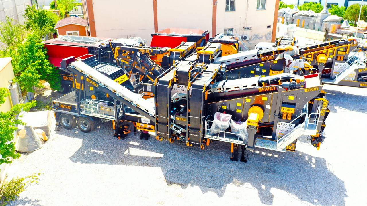 FABO Mobile crusher - Tanaman penghancur mobil: gambar 1 FABO Mobile crusher - Tanaman penghancur mobil: gambar 1