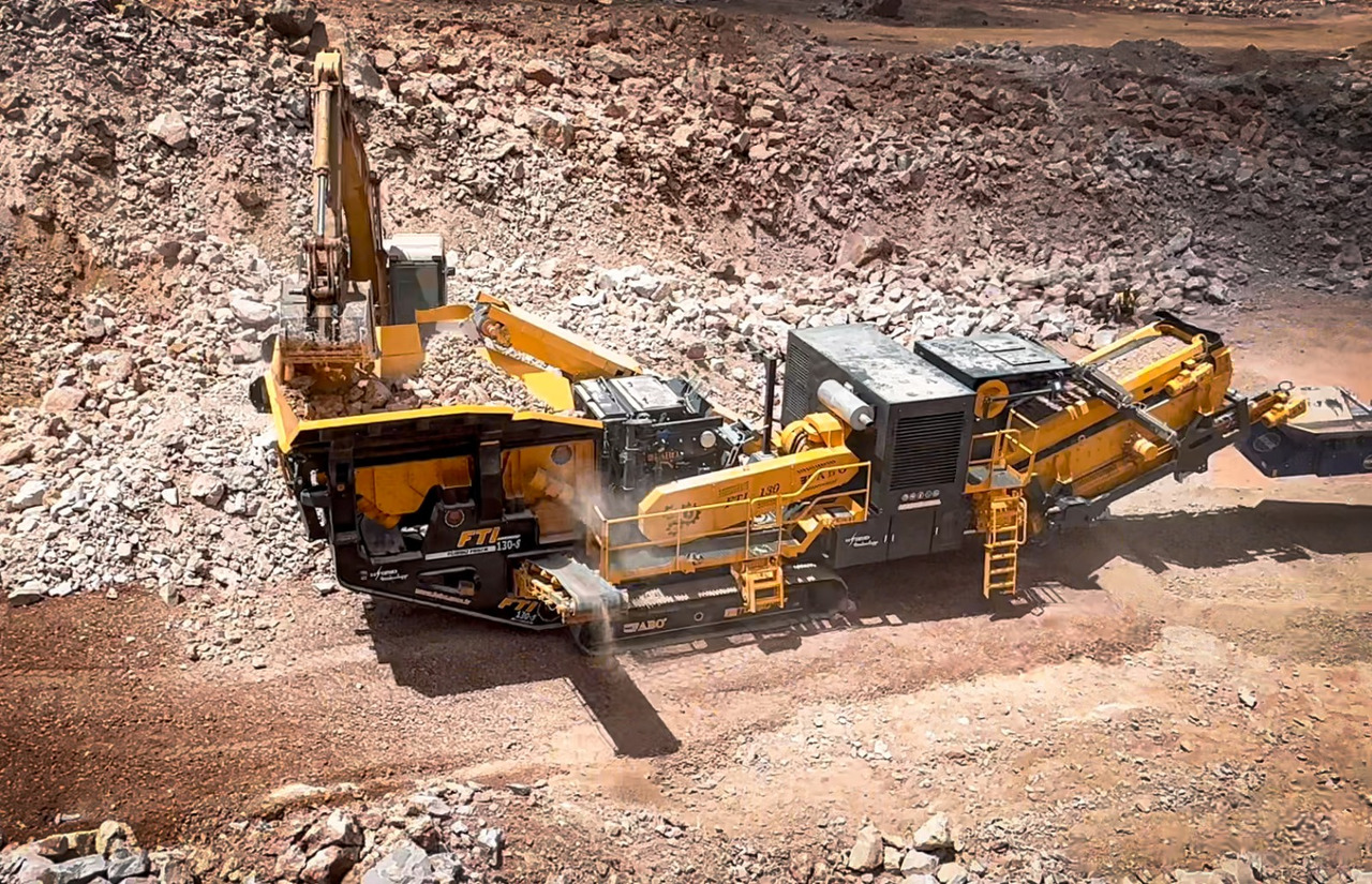 FABO Mobile crusher - Tanaman penghancur mobil: gambar 3 FABO Mobile crusher - Tanaman penghancur mobil: gambar 3