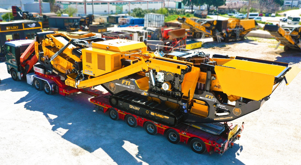 FABO Mobile crusher - Tanaman penghancur mobil: gambar 3 FABO Mobile crusher - Tanaman penghancur mobil: gambar 3
