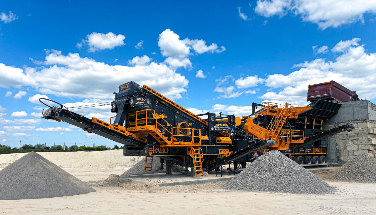 FABO Mobile crusher - Tanaman penghancur mobil: gambar 1 FABO Mobile crusher - Tanaman penghancur mobil: gambar 1