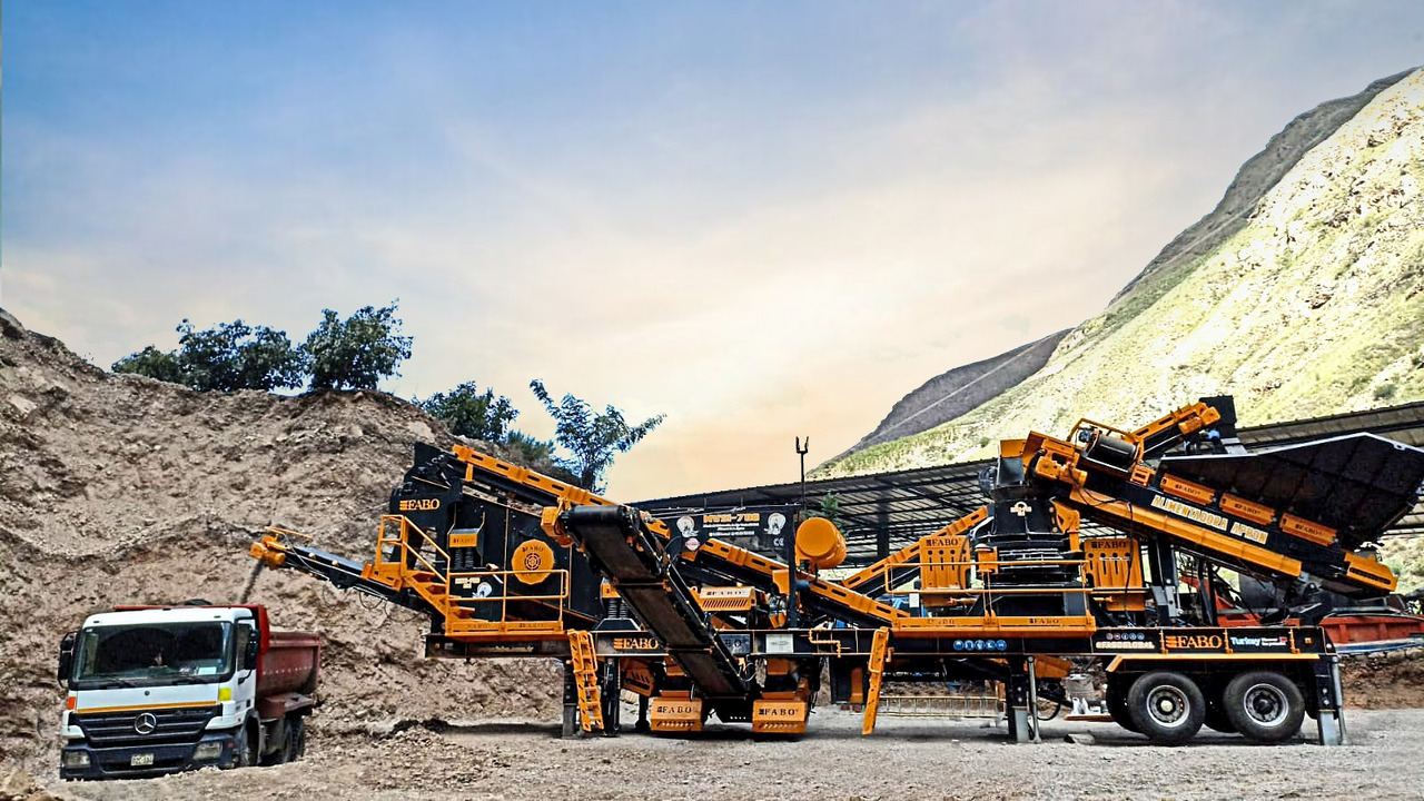 FABO Mobile crusher - Tanaman penghancur mobil: gambar 3 FABO Mobile crusher - Tanaman penghancur mobil: gambar 3