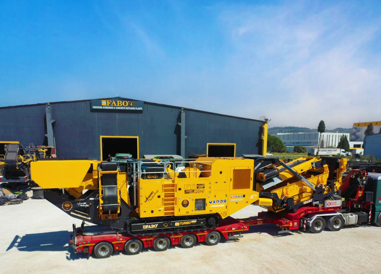 FABO Mobile crusher - Tanaman penghancur mobil: gambar 2 FABO Mobile crusher - Tanaman penghancur mobil: gambar 2