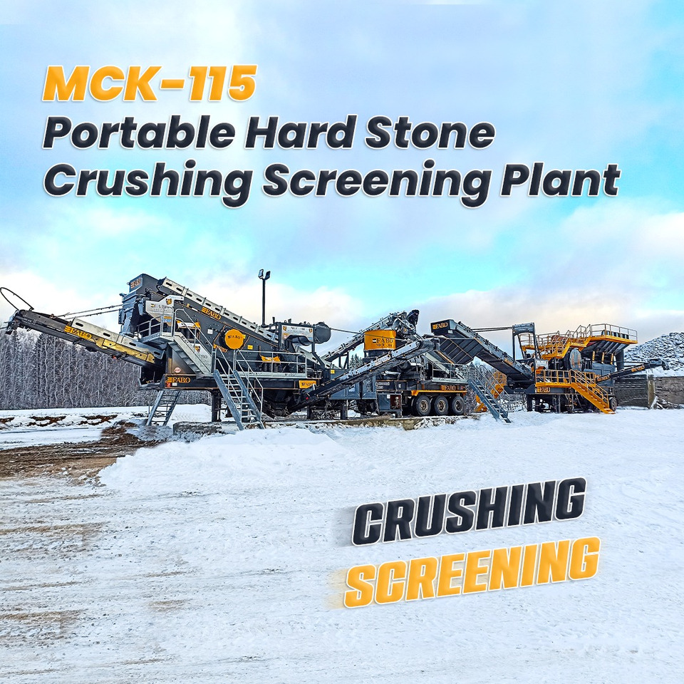 FABO Mobile crusher - Tanaman penghancur mobil: gambar 1 FABO Mobile crusher - Tanaman penghancur mobil: gambar 1