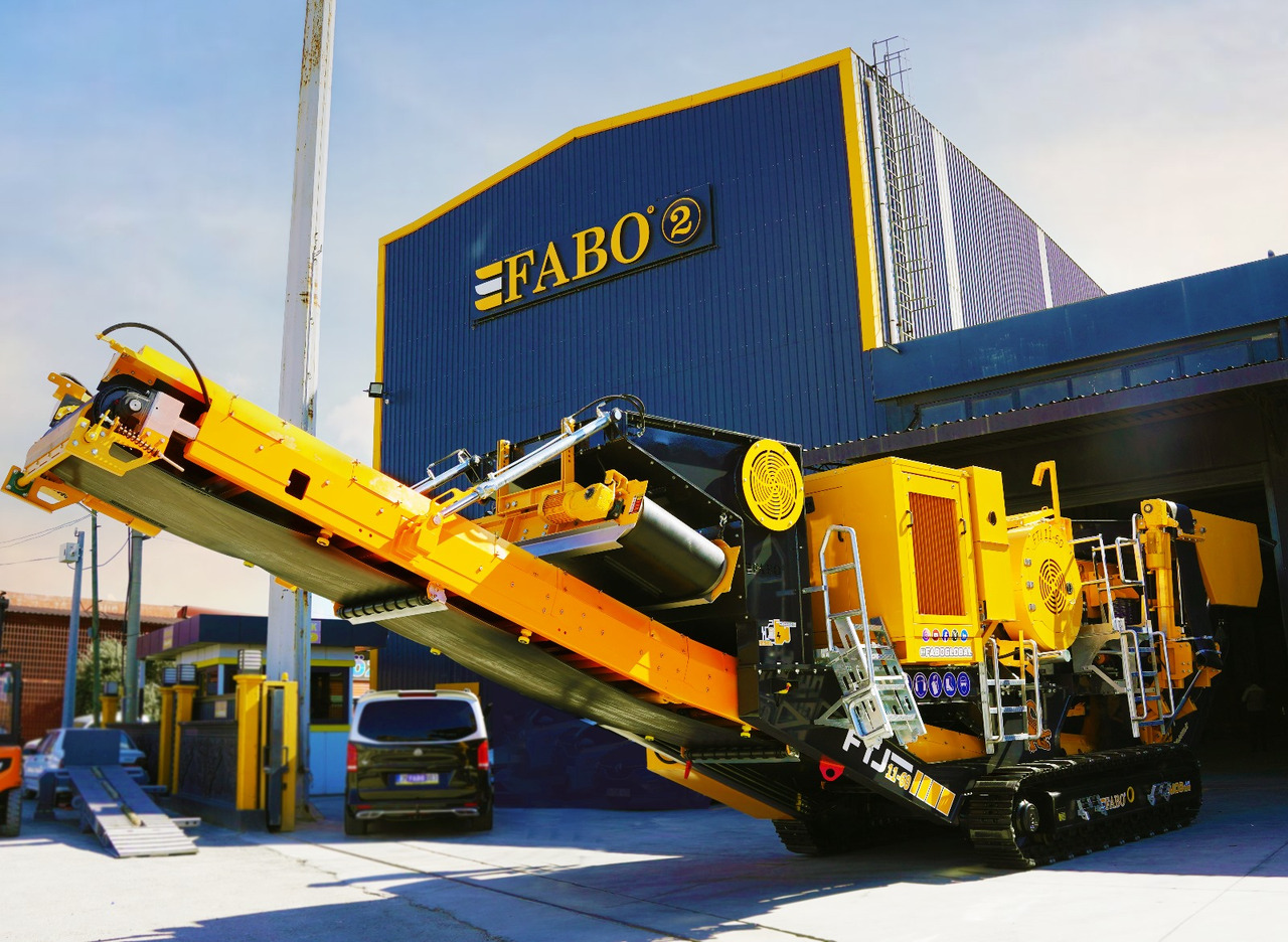 FABO Mobile crusher - Tanaman penghancur mobil: gambar 3 FABO Mobile crusher - Tanaman penghancur mobil: gambar 3