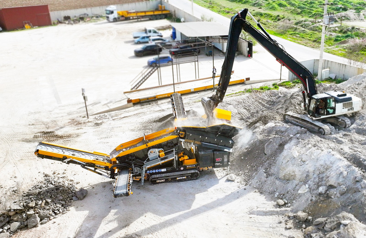 FABO Mobile crusher - Tanaman penghancur mobil: gambar 5 FABO Mobile crusher - Tanaman penghancur mobil: gambar 5