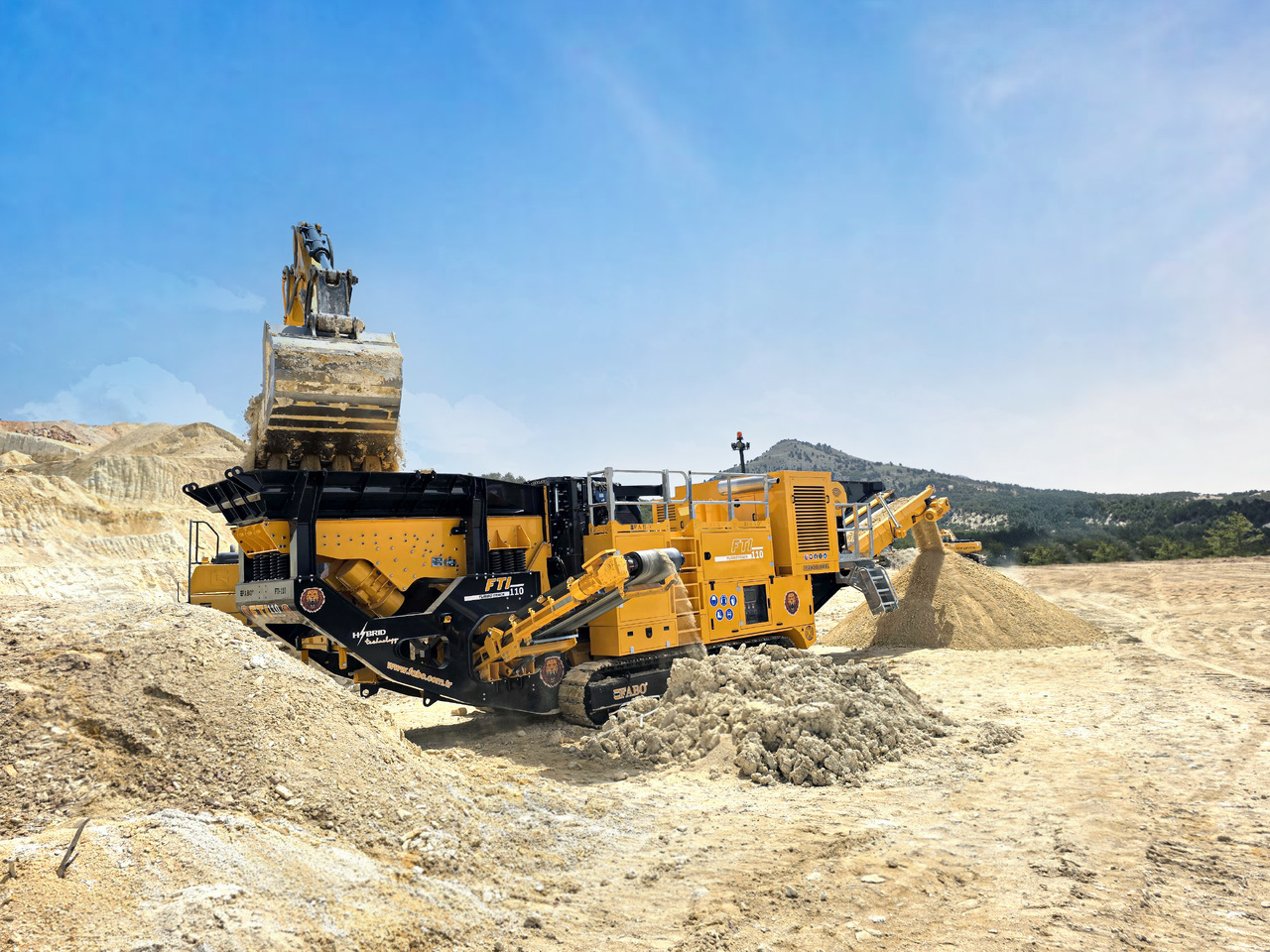 FABO Mobile crusher - Tanaman penghancur mobil: gambar 2 FABO Mobile crusher - Tanaman penghancur mobil: gambar 2