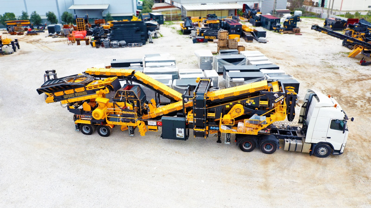 FABO Mobile crusher - Tanaman penghancur mobil: gambar 2 FABO Mobile crusher - Tanaman penghancur mobil: gambar 2