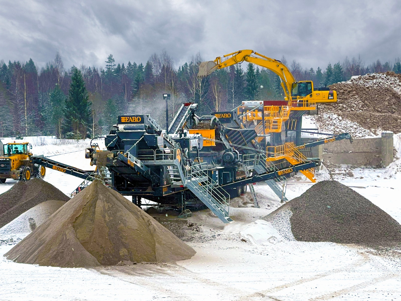FABO Mobile crusher - Tanaman penghancur mobil: gambar 4 FABO Mobile crusher - Tanaman penghancur mobil: gambar 4