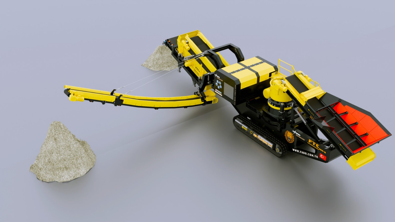 FABO Mobile crusher - Tanaman penghancur mobil: gambar 2 FABO Mobile crusher - Tanaman penghancur mobil: gambar 2