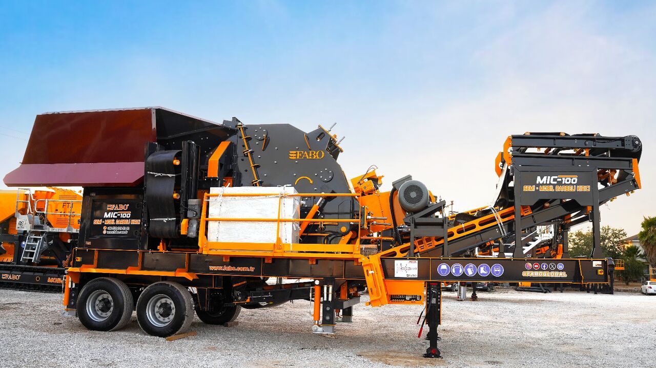 FABO Mobile crusher - Tanaman penghancur mobil: gambar 1 FABO Mobile crusher - Tanaman penghancur mobil: gambar 1