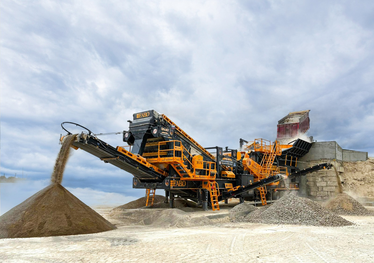 FABO PRO-150 MOBILE CRUSHING & SCREENING PLANT - Tanaman penghancur mobil: gambar 1 FABO PRO-150 MOBILE CRUSHING & SCREENING PLANT - Tanaman penghancur mobil: gambar 1