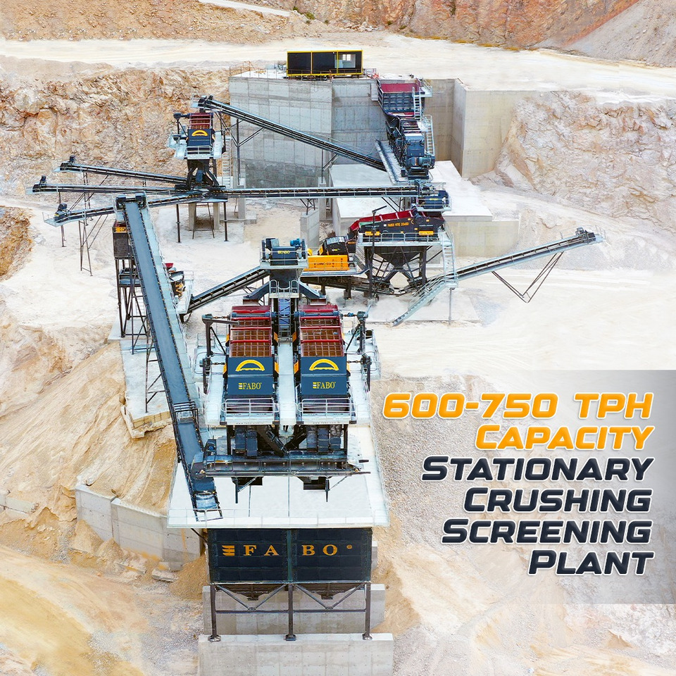 FABO STONE CRUSHER - Tanaman penghancur: gambar 1 FABO STONE CRUSHER - Tanaman penghancur: gambar 1