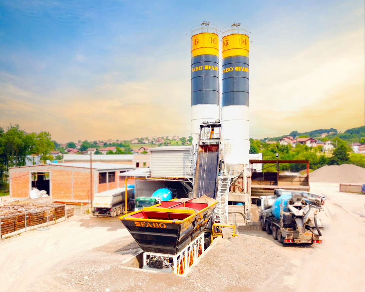 FABO compact concrete plant - Pabrik beton: gambar 1 FABO compact concrete plant - Pabrik beton: gambar 1