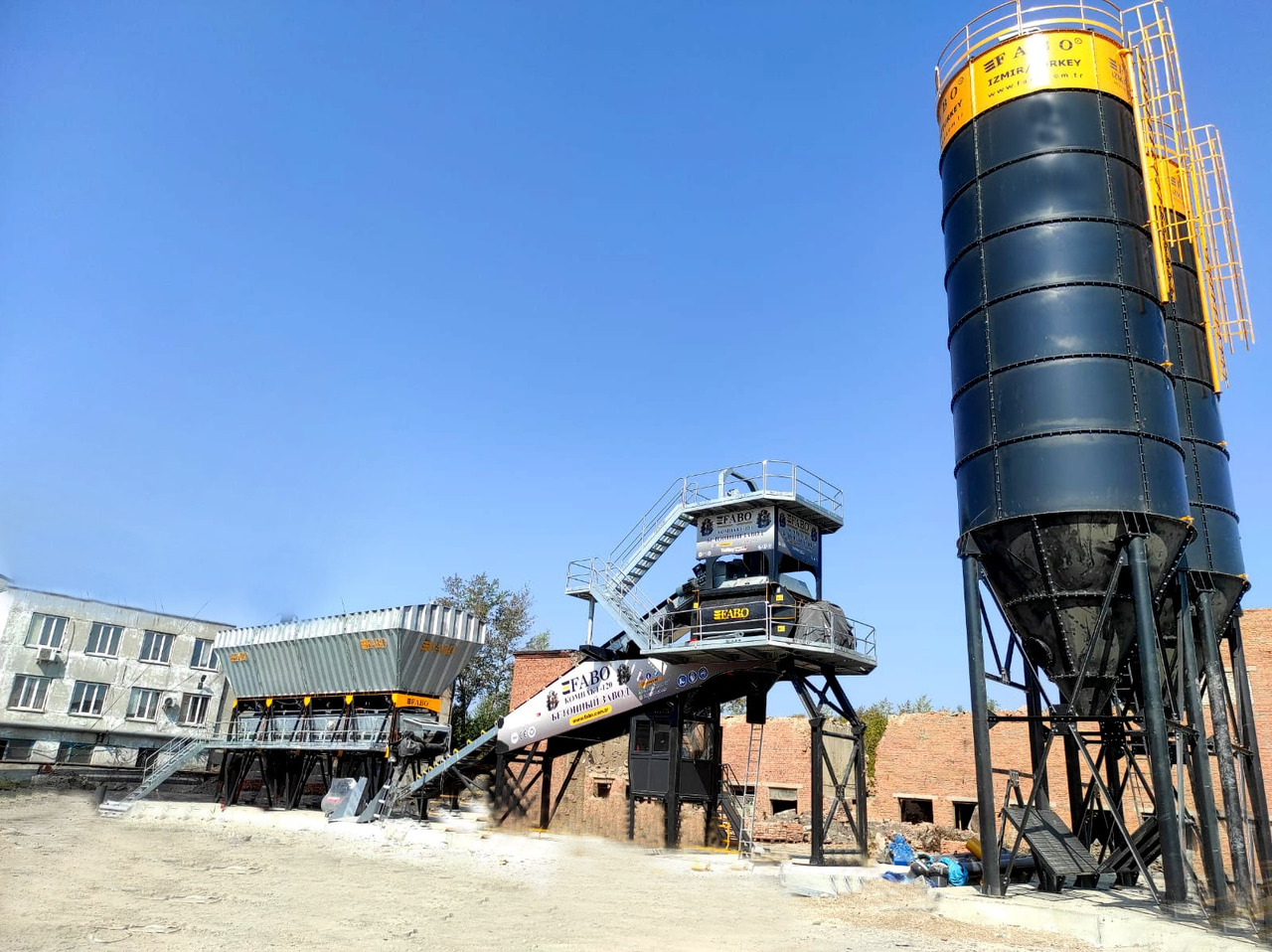 FABO compact concrete plant - Pabrik beton: gambar 4 FABO compact concrete plant - Pabrik beton: gambar 4