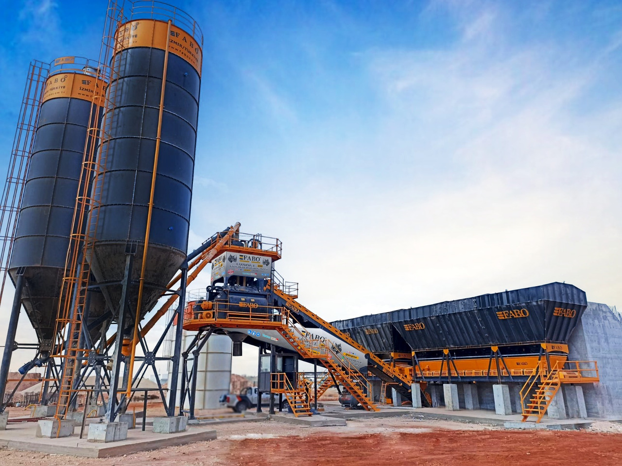 FABO compact concrete plant - Pabrik beton: gambar 1 FABO compact concrete plant - Pabrik beton: gambar 1