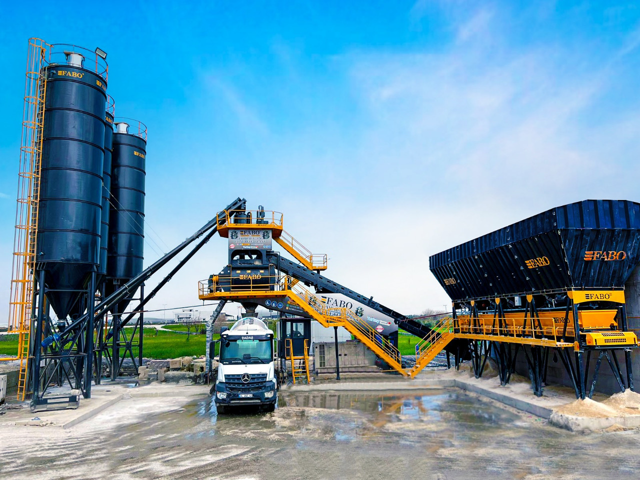 FABO compact concrete plant - Pabrik beton: gambar 1 FABO compact concrete plant - Pabrik beton: gambar 1