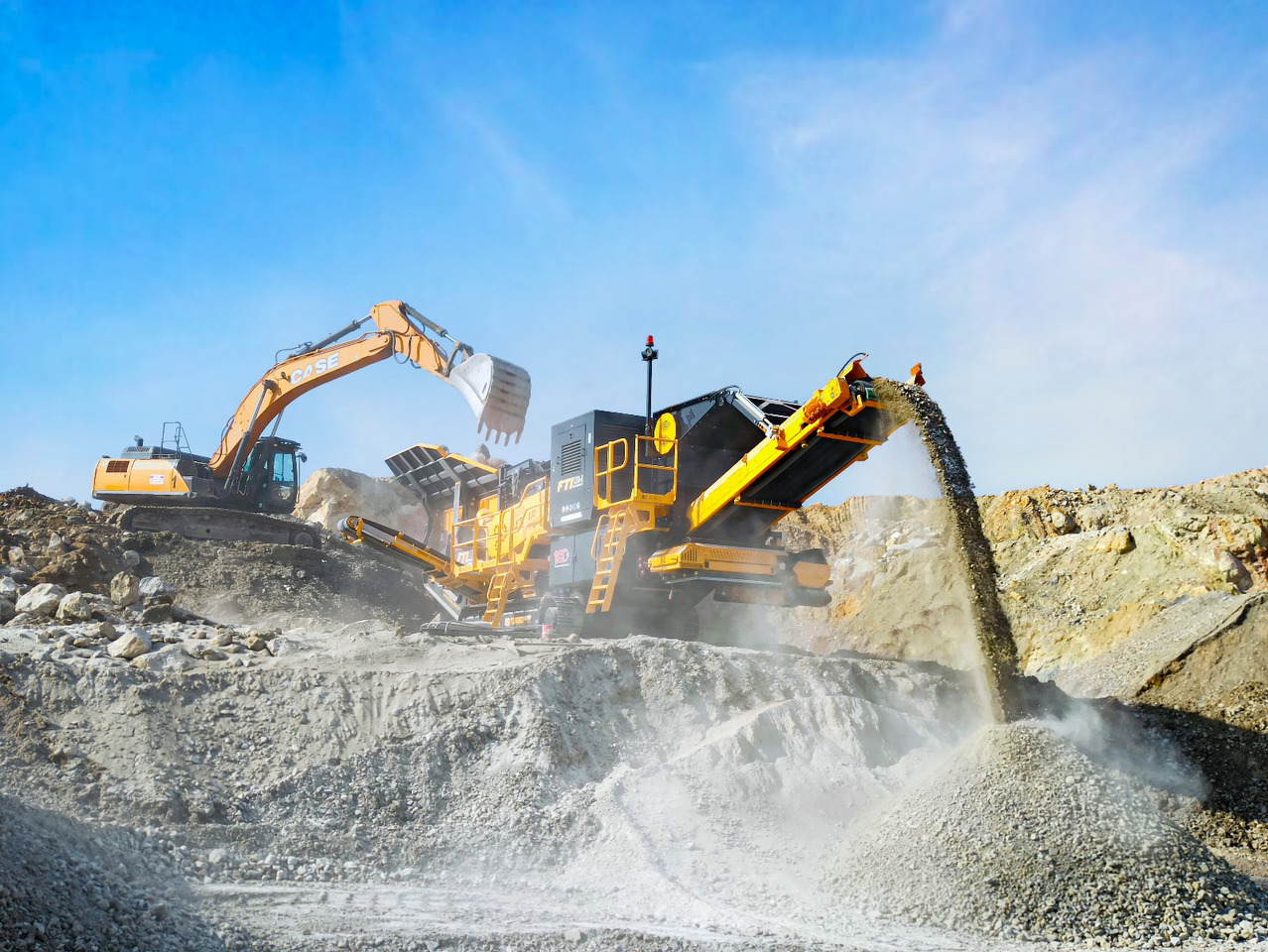 FABO crawler crusher - Tanaman penghancur: gambar 1 FABO crawler crusher - Tanaman penghancur: gambar 1