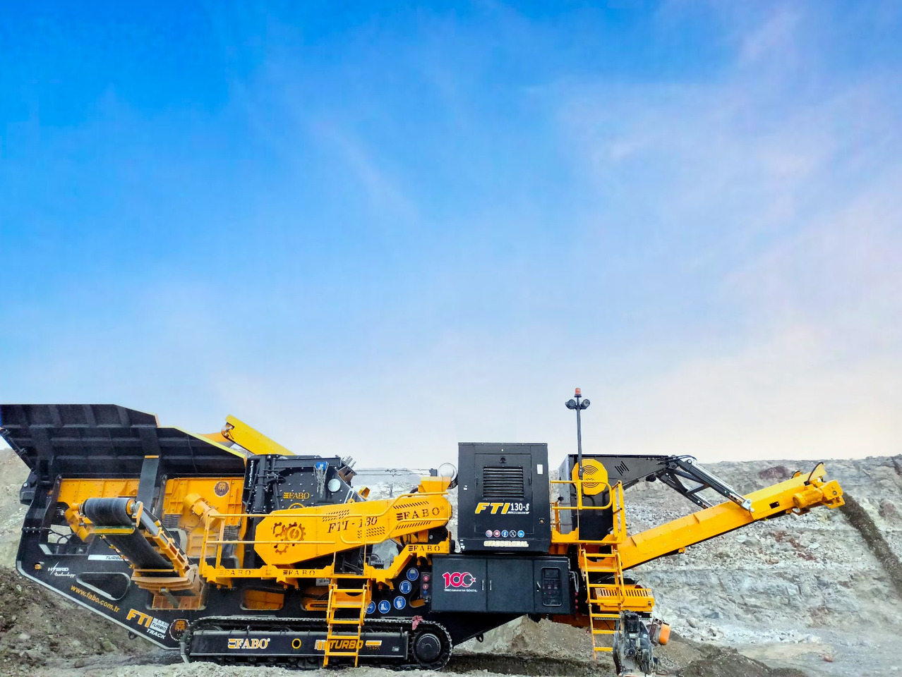 FABO crawler crusher - Tanaman penghancur: gambar 3 FABO crawler crusher - Tanaman penghancur: gambar 3