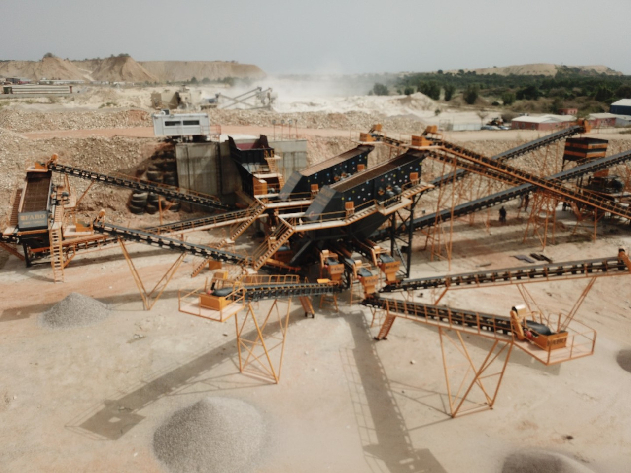 FABO crusher - stone crusher - Tanaman penghancur: gambar 1 FABO crusher - stone crusher - Tanaman penghancur: gambar 1